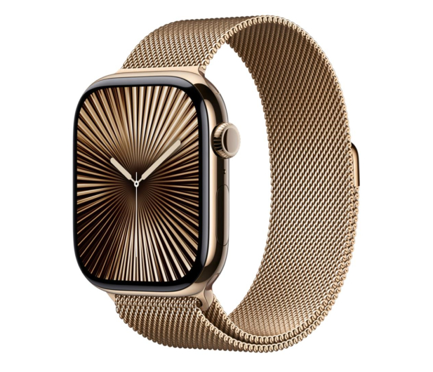 Apple Bransoleta mediolańska 44-49mm M/L złoty - 1282279 - zdjęcie 2